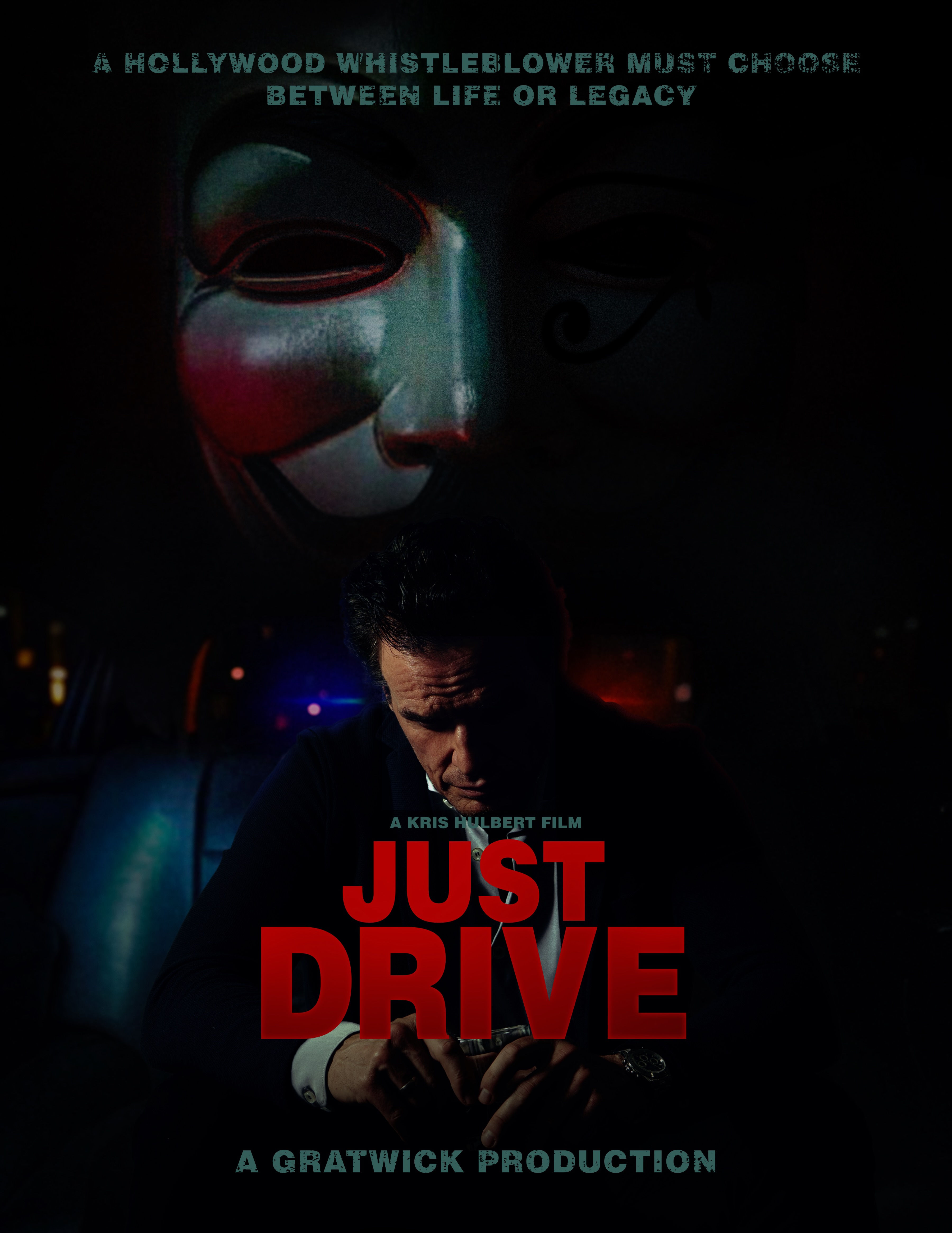 Just Drive poster art built with the community